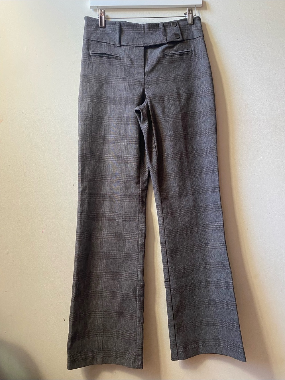 Reitmans Plaid Women's Straight-Leg Dress Pants